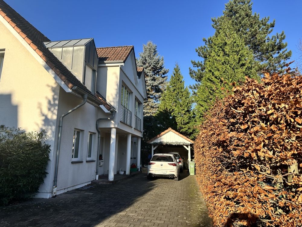 Zuwegung Haustür + Carport